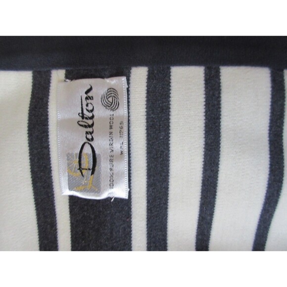 Vtg. Dalton Long Dress Coat Women's Sz 12 Gray Lined 100% Virgin Wool - Picture 4 of 6